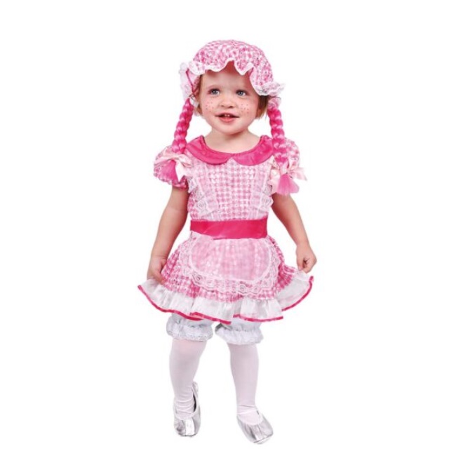 DISFRAZ DE MUÑECA DE TRAPO T: