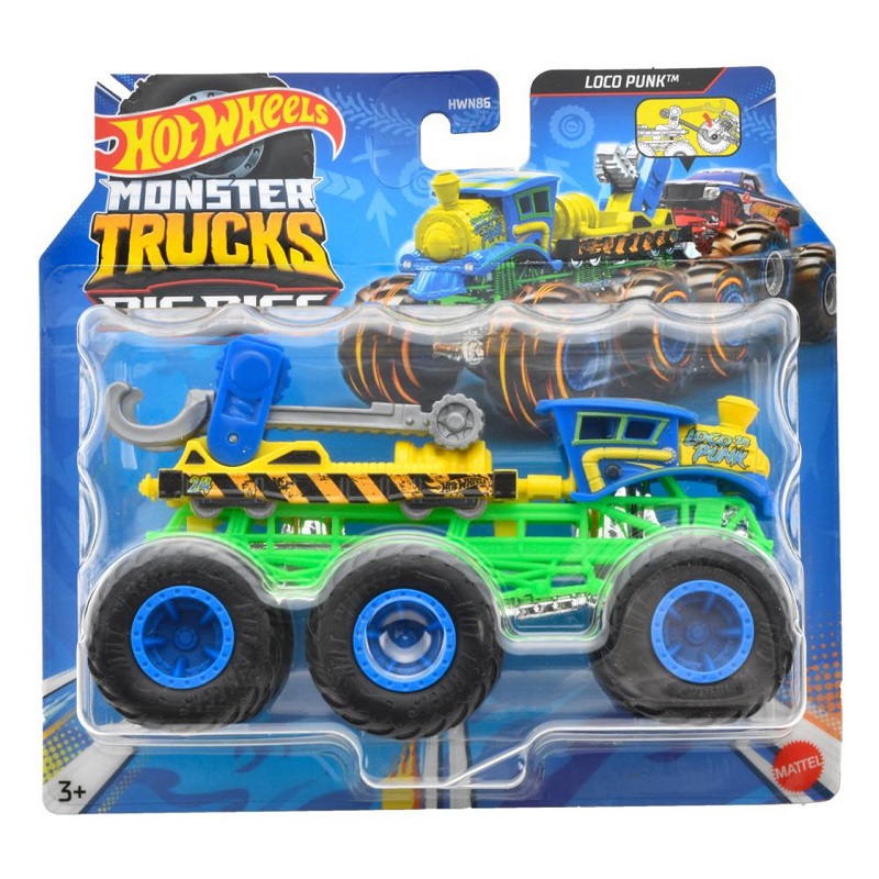 CARRO HOT WHEELS DE MONSTER TRUCKS BIG RIGS ESC 1: 32 – Eleven Kids